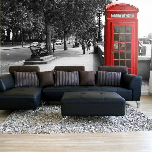 30 нереальных интерьеров с фотообоями